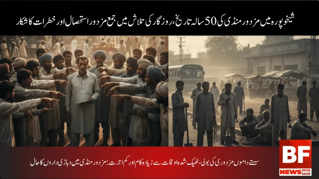 سستے داموں مزدوری کی بولی، ٹھیک شدہ اوقات سے زیادہ کام اور کم اجرت: مزدور منڈی میں دہاڑی داروں کا حال